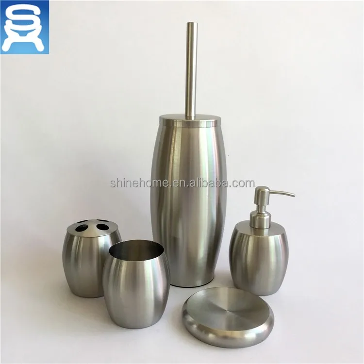 
New design stainless steel bathroom set accessories for home and hotel 