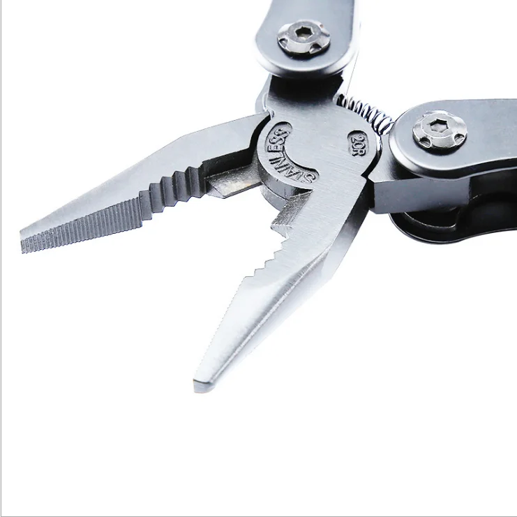 9pc 2cr stainless steel multifunction plier with ABS handle stainless steel cutting pliers