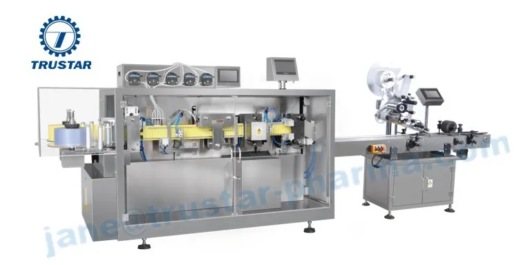 New Pharmaceutical Perfume Liquid Oil Plastic  Ampoule Forming Filling And Sealing Machine