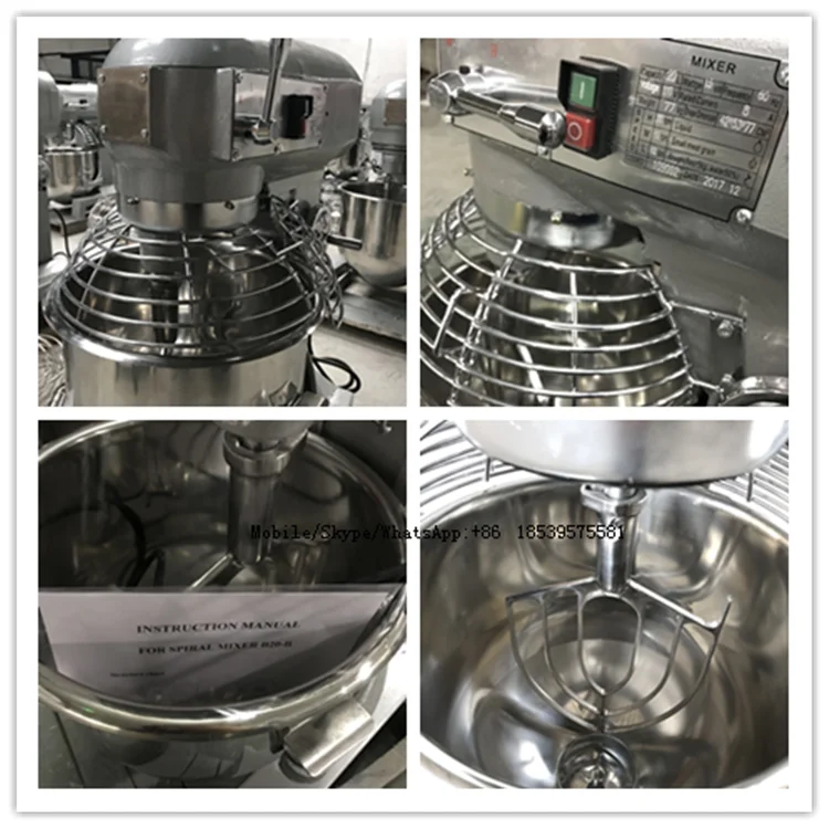  Подставка-миксер для изготовления тортов с чашей смешивания венчиком крючком теста и поддоном миска 10 л