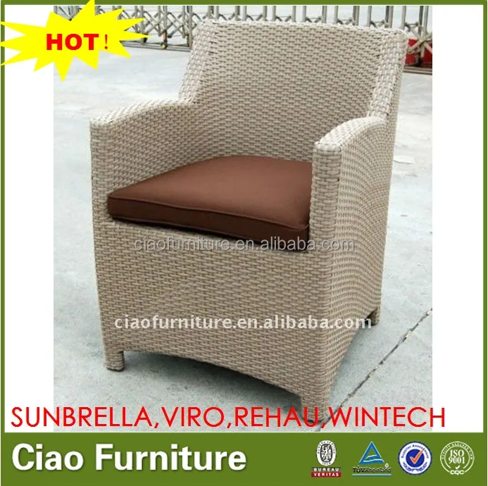 outdoor single sofa chair synthetic rattan sofa chair