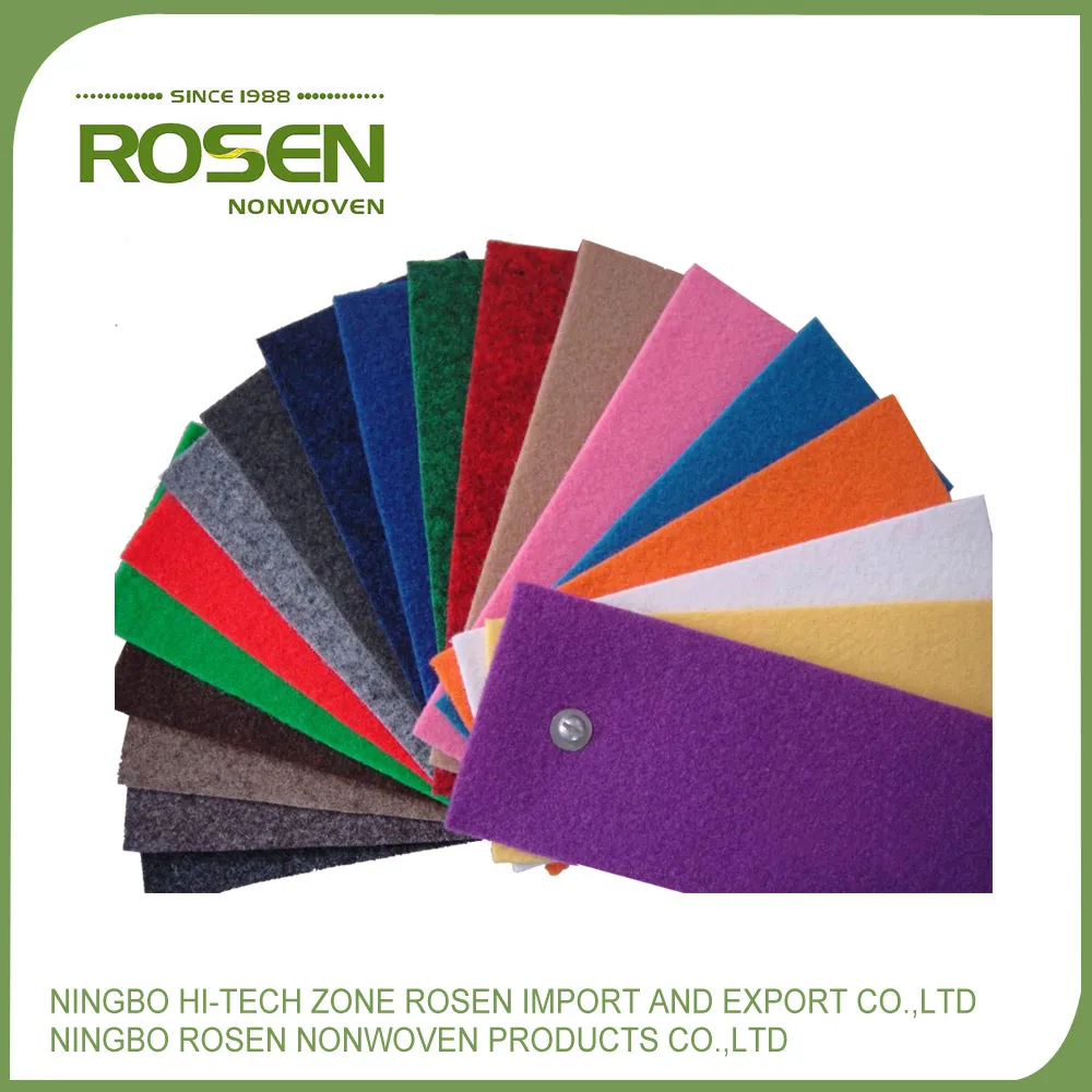 RS NONWOVEN car floor using high quality automotive carpet material