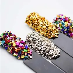 3D Nail art mineral glitter stone mineral nail art decorations