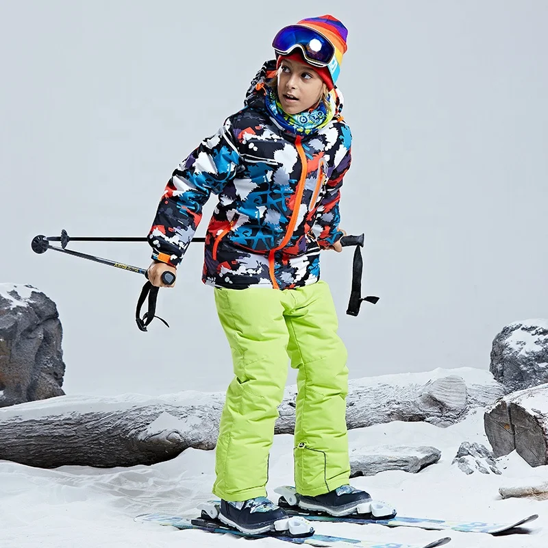 
Wholesale Kids Snow Winter Sports Waterproof Skiing Snowboard Jacket 