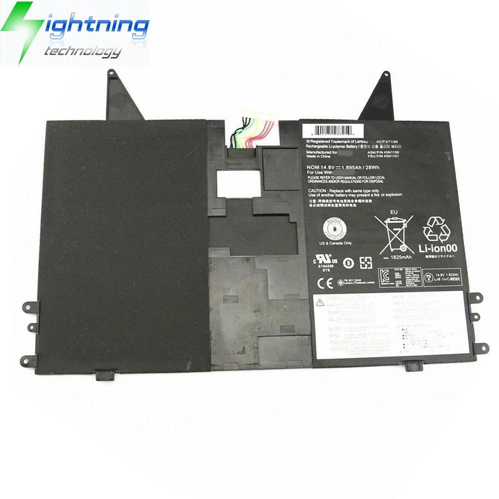NEW OEM Genuine Original 45N1100 45N1101 Laptop Battery For Lenovo Thinkpad X1 Helix Tablet PC Notebook Battery