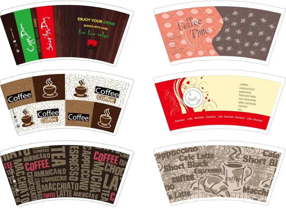 
8oz PE coated paper raw materials for paper cups fan 