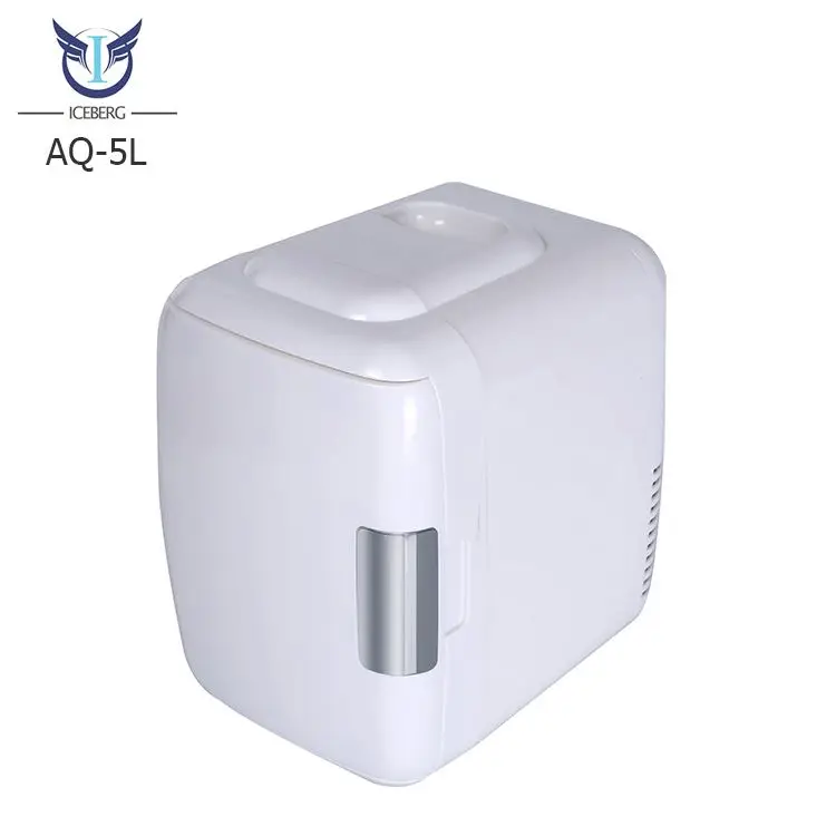 Wholesales 4L 12v custom portable cosmetic hot cold refrigerator mini car fridge