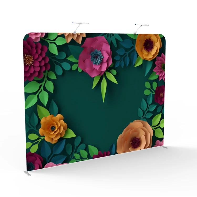 New design Portable display photo backdrop with printing