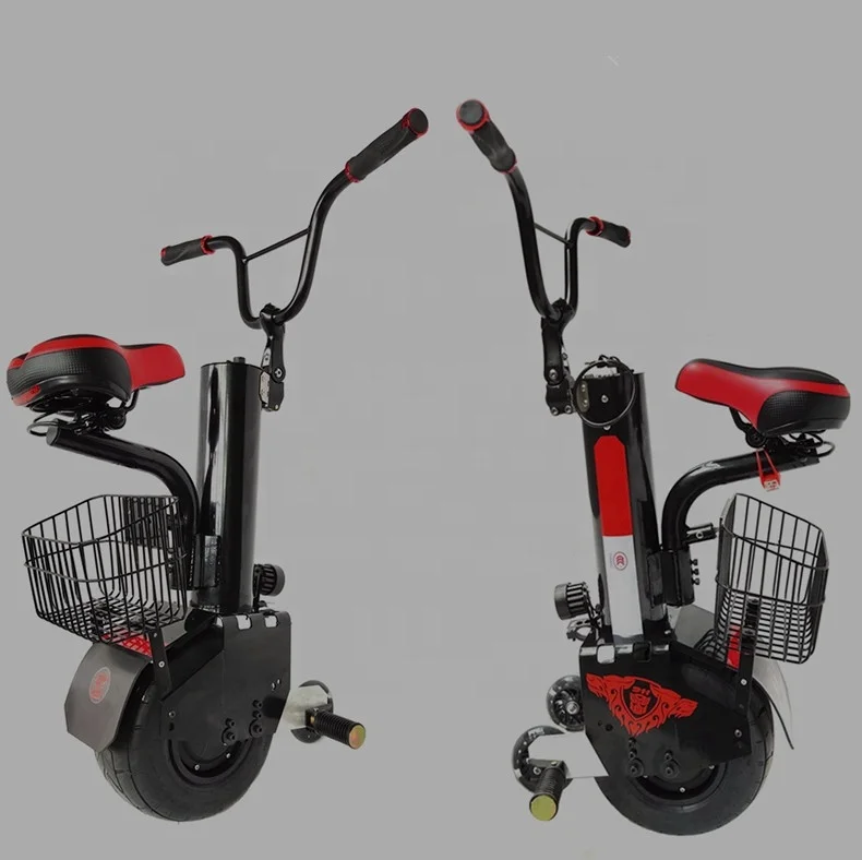 2019 New Arrival Patent 10inch Big One Wheel Self Balancing Electric Unicycle Scooter, 500W 45KM Range Electric Mobility Scooter