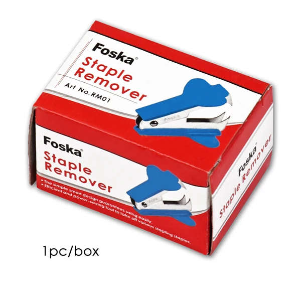 Лидер продаж пластиковый офисный степлер Foska