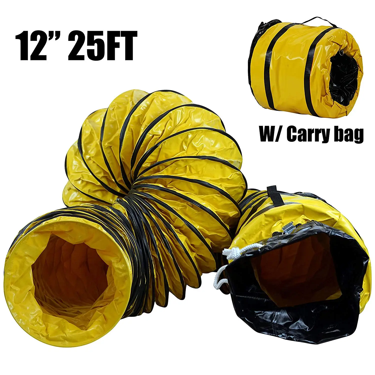 Шланг с регулируемым тросом крюк и стальная опора для вытяжного вентилятора шланг гибкий канал из ПВХ