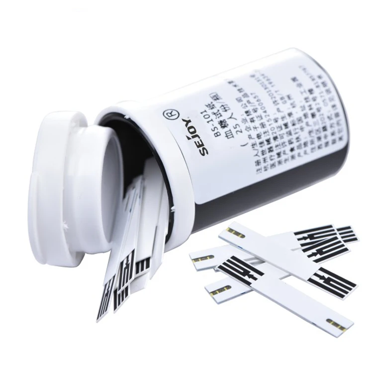 Blood Glucose Monitoring System Test Strips Digital Quick Check Glucometer