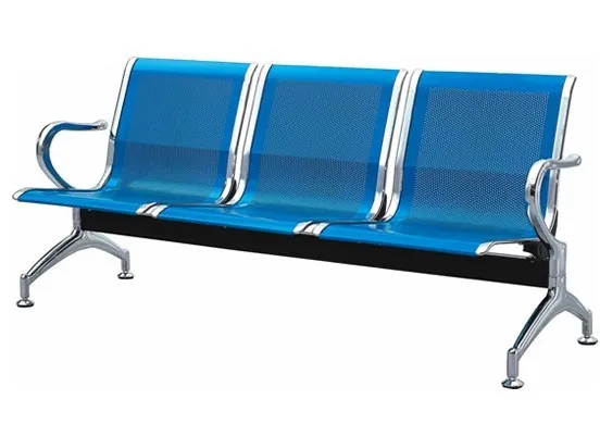  Фошань оптовая продажа стальной аэропорта 3-seater кресло ожидания 4 пассажирских сиденья