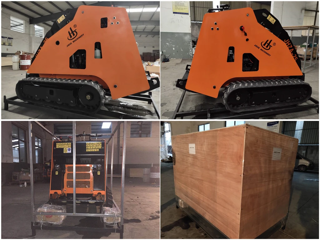 EPA EC certification Japan original Kubota diesel engine tracked mini skid steer loader for sale