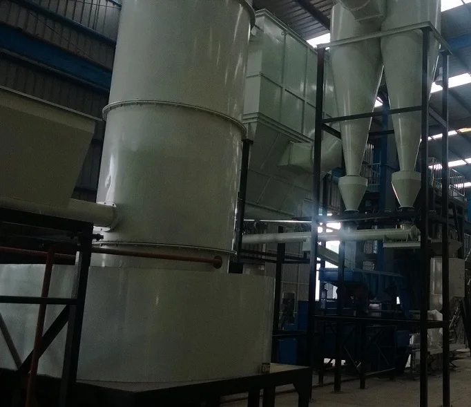 28KHz copper sulphide flash dryer With CE and ISO9001 Certificates