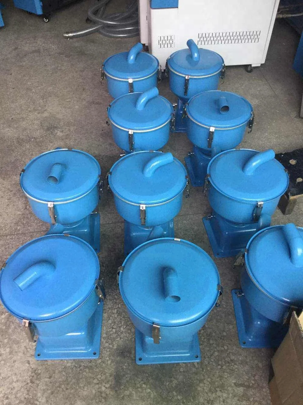 Vacuum plastic hopper auto loader for injection molding machine