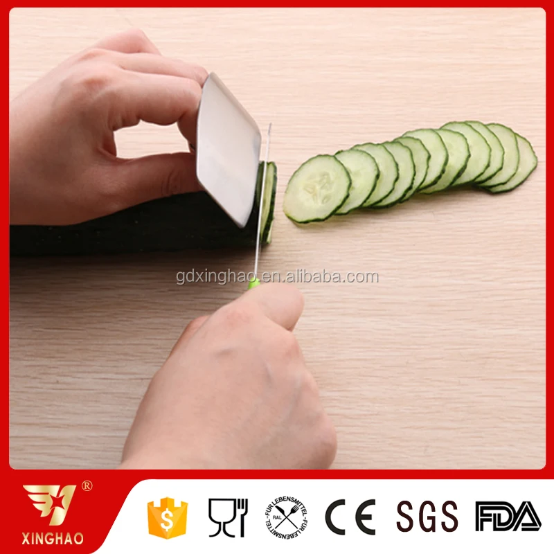 Kitchen Helper Stainless Steel Finger Protector Guard from Cutting