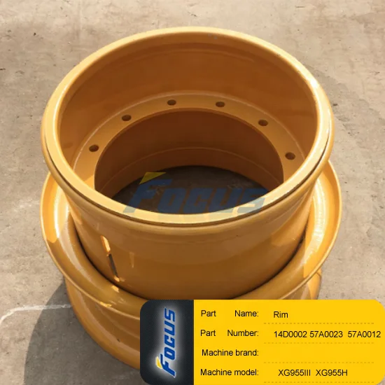 XGMA Wheel Loader Spare Parts XG955III XG955H Rim 14D0002 /57A0023/57A0012