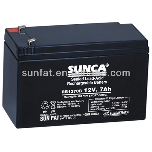 
(RB240B) rechargeable lead acid battery 