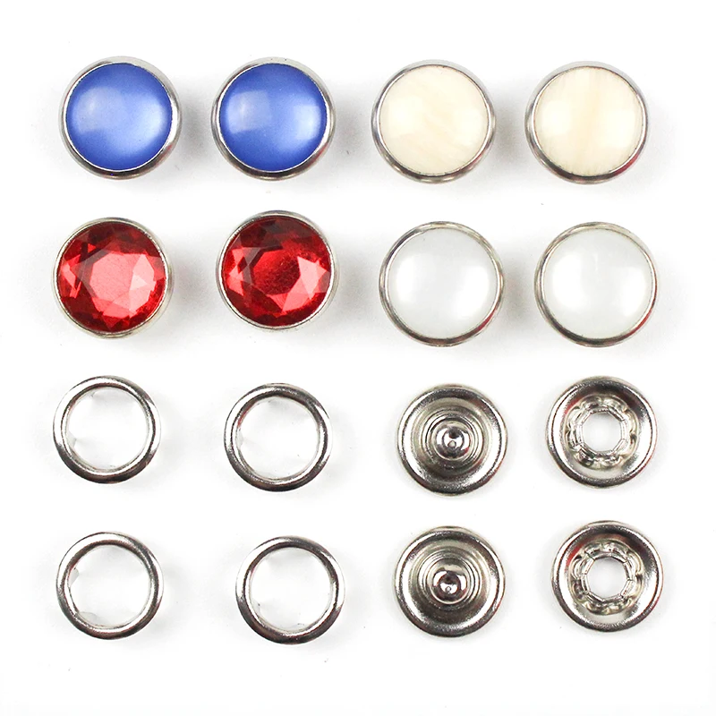 Good Price Factory Direct Supply Clothes Buttons Press Wholesale Snap Button Jewelry