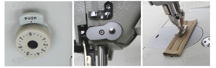 GC0303-D4 heavy duty шагающая прижимная лапка Одиночная игла верхней и нижней подачи компьютеризированная из толстой кожи швейная машина