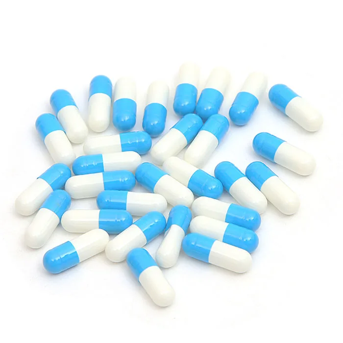 Bulk sale halal size 00 bovine gelatin capsules for filling powder