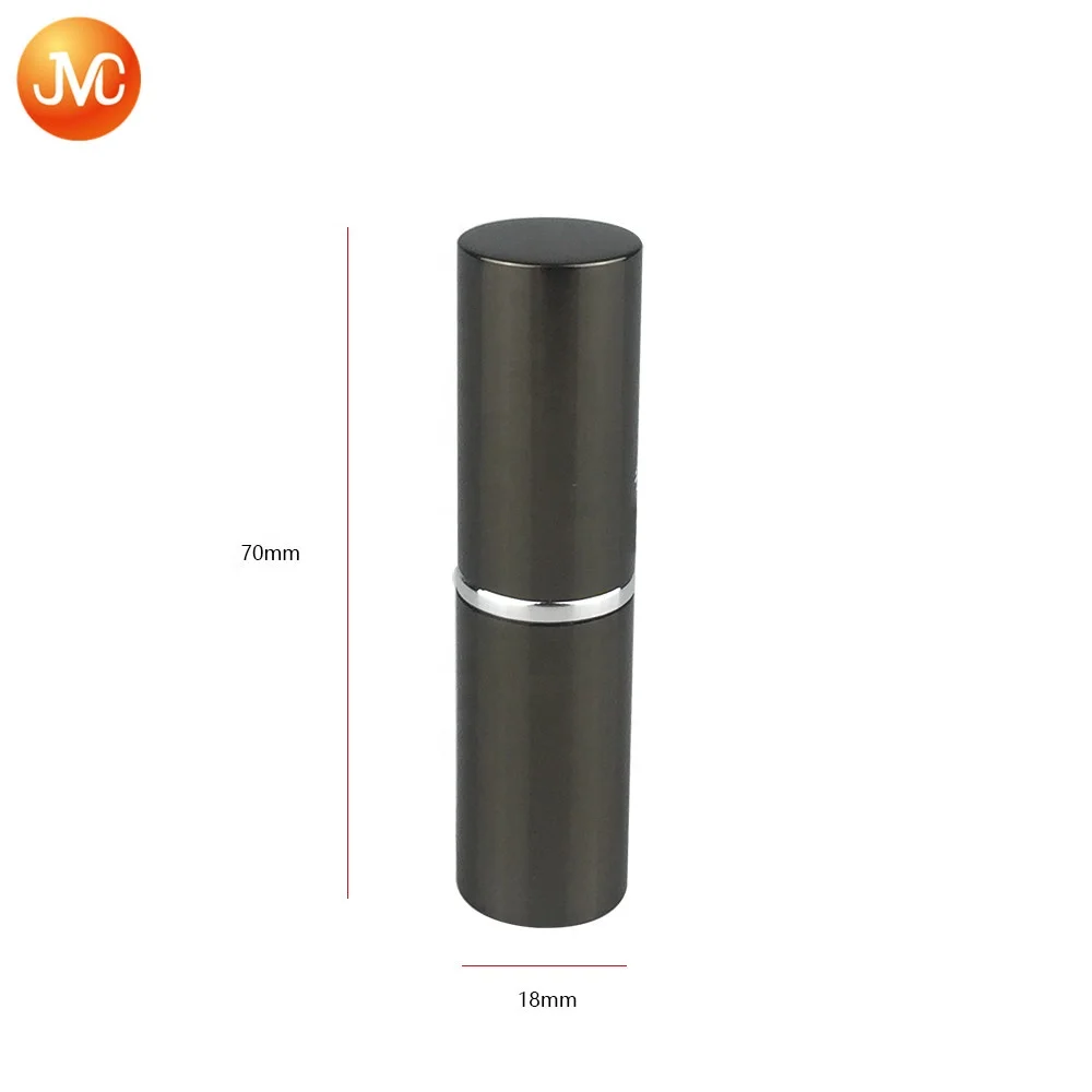 
custom Cosmetic Metal Empty Refillable Lipstick Tube 