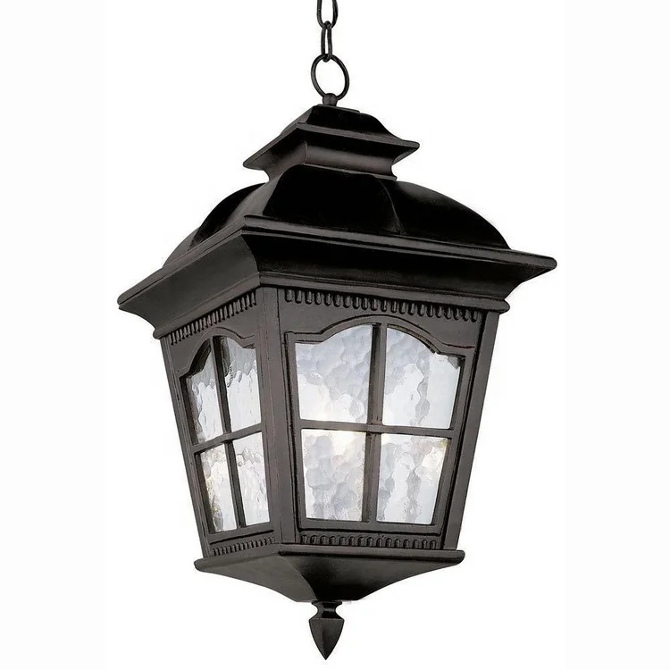 outdoor hanging lamp high quality silver chain wall lighting cast brass pendant light