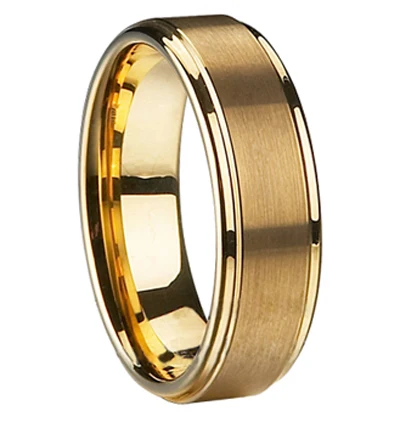 Tungsten ring latest gold finger ring designs gold wedding ring