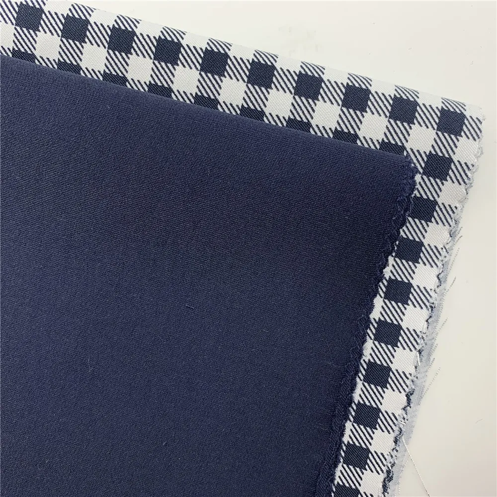 good quality TC polyester cotton blend fabric/twill bengaline fabric supply from stock