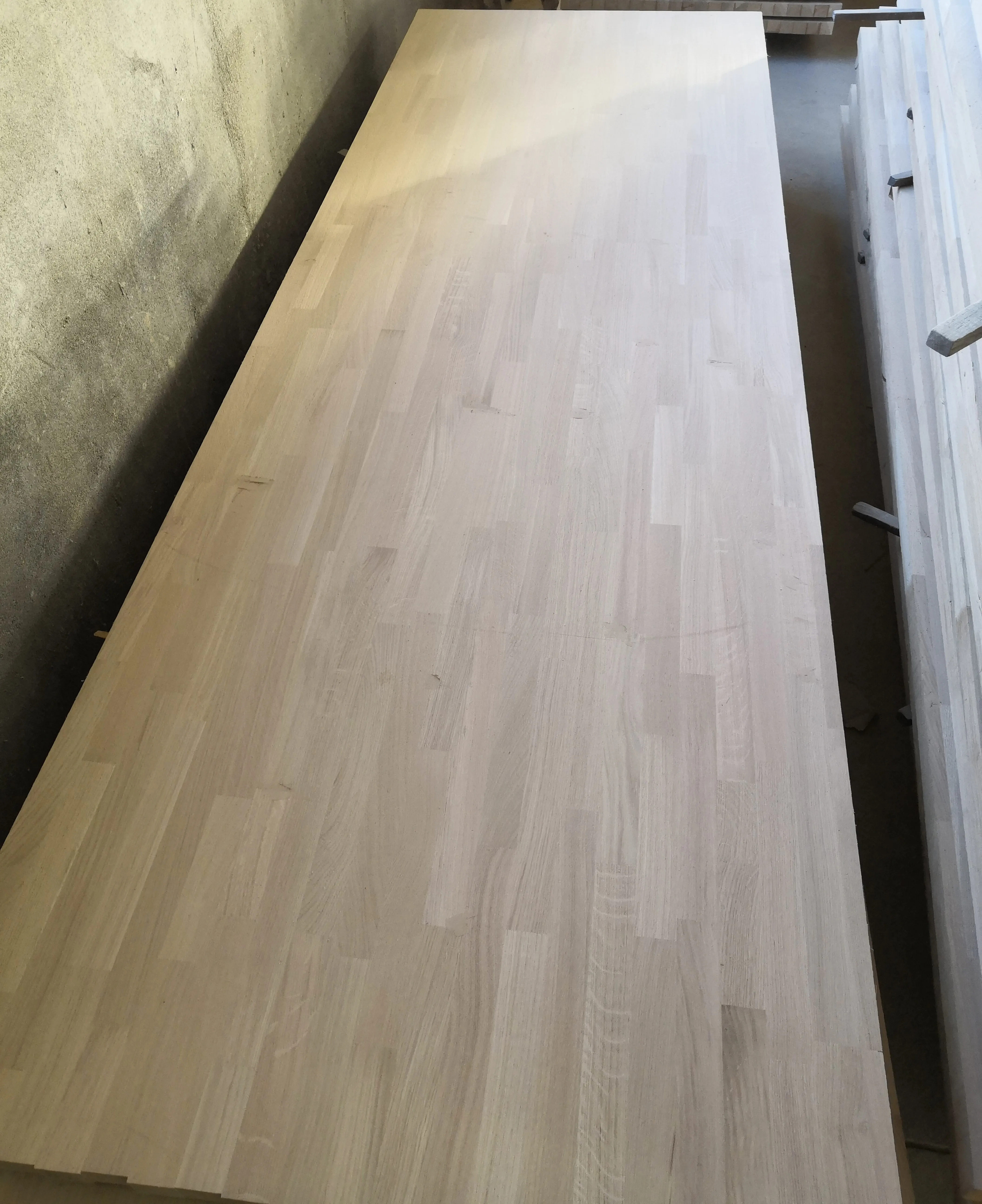 Best Quality white oak finger  jointed board / oak FJP /finger joint wood board