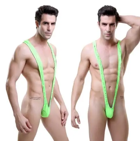 2022 мужской сексуальный купальник бикини Borat нижнее белье Цельный с открытыми ягодицами мужское трико боди