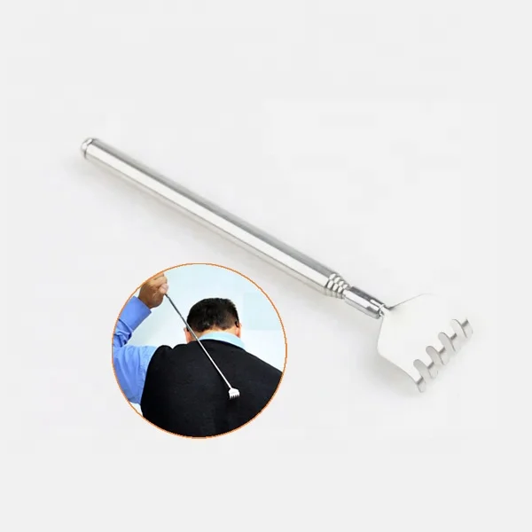 
China wholesale pen shape extendable back scratcher telescopic backscratcher with pen clip 