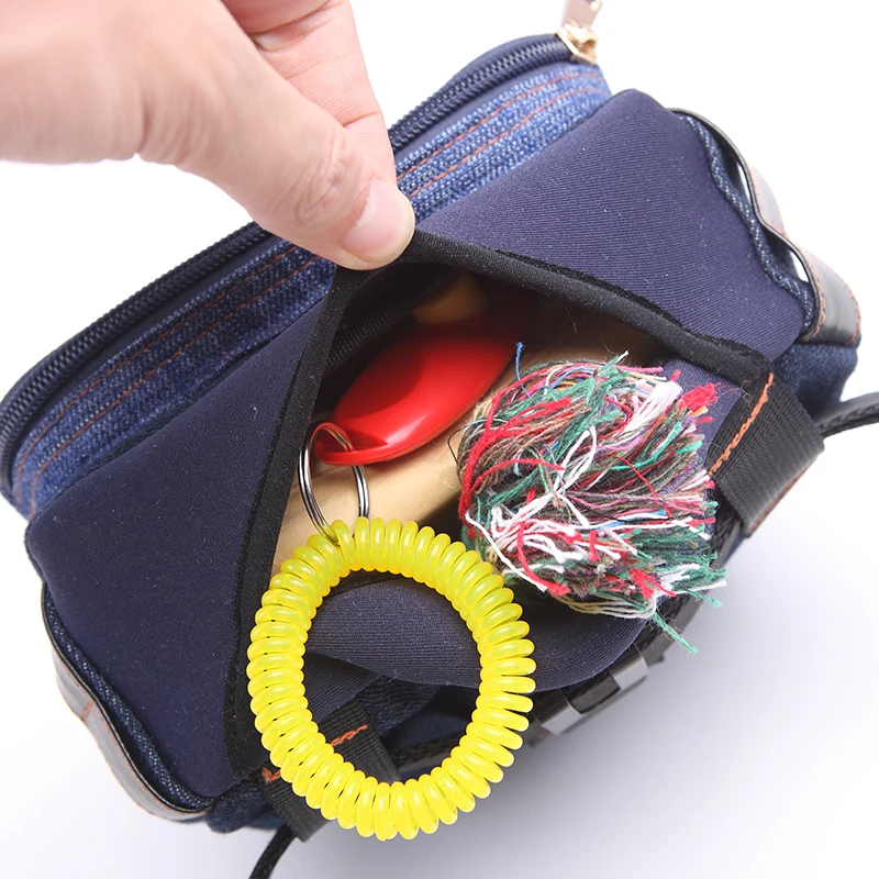 Lovoyager pet supplies manufacturer denim treat training treat pouch bag dog  waist bag