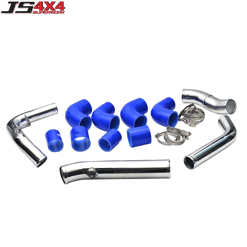 4x4 Aluminium Turbo Intercooler Piping Kit For Hilux VIGO KUN16 KUN26 3.0L 1KD