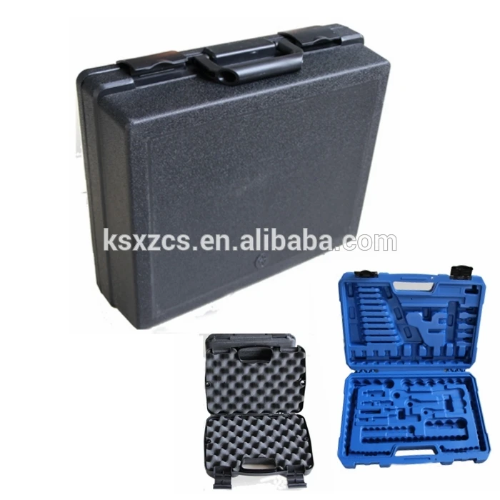 high quality plastic tool case with foam