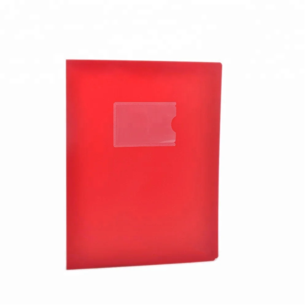 
A3 a4 size expanding hardcover plastic file folder with clear sleeves 