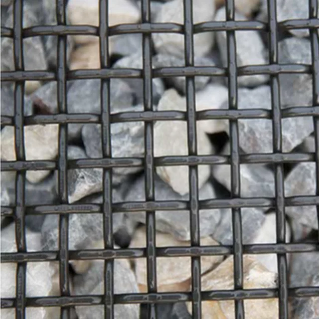 high quality 65Mn quarry rock screen mesh