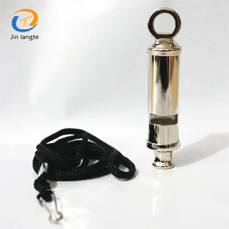 Высококачественный медный безопасный свисток для собак на заказ со шнурком новейший металлический