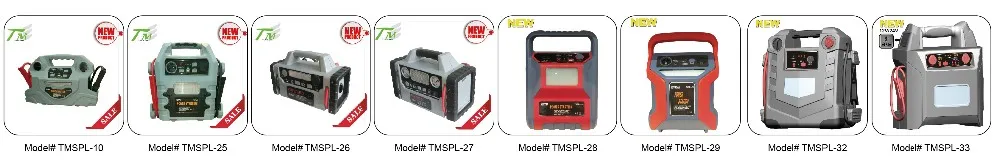 
Multi function power bank car jump start portable power station 12V jump starter 