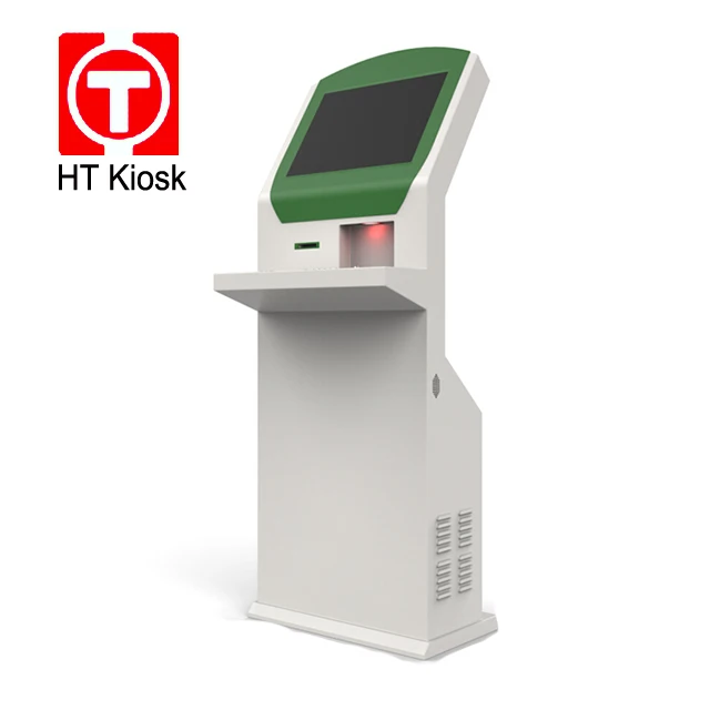 21.5 inch touch screen monitor High way Interactive Kiosk Traffic ticket vending machine self service terminal