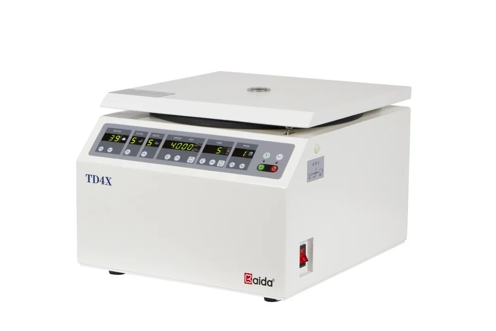 Benchtop lab centrifuge for blood cross-matching test