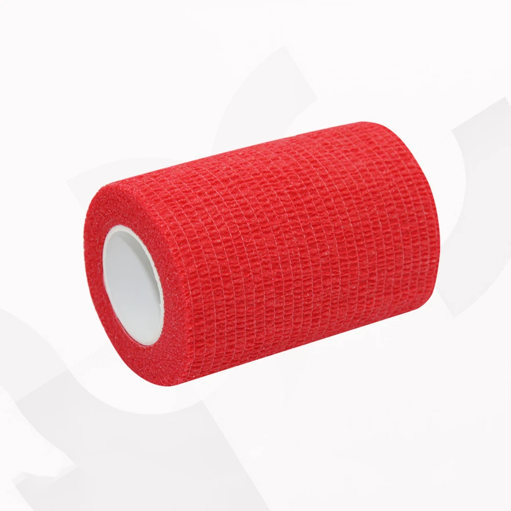 Nonwoven pet wrap elastic comfortable selfadhesive cohesive bandage wraps