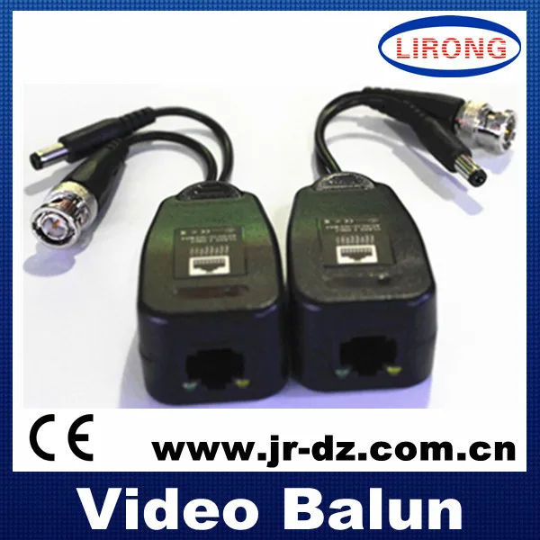 hot sale PVD video balun utp video balun with rj45 utp port