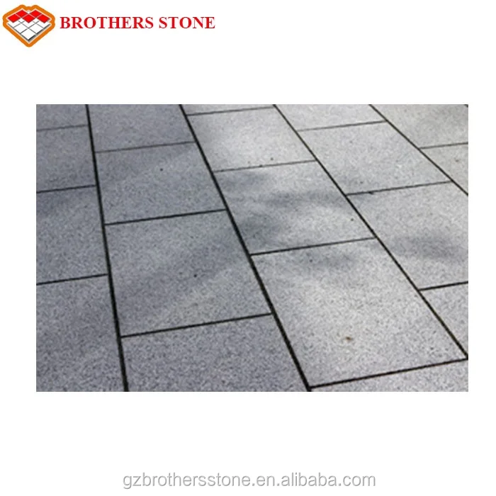 
G603 white granite outdoor paving stone 