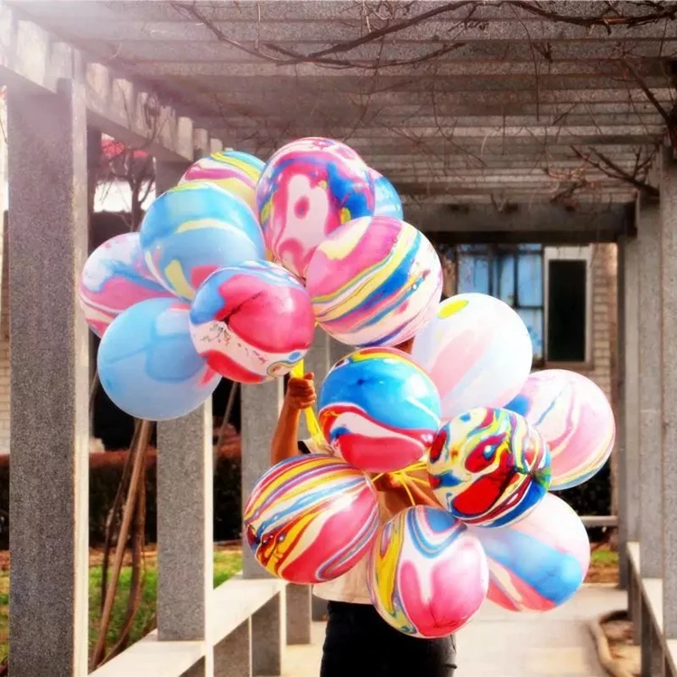 
Personalized promotional reusable cloud perfectly round shaped balloons 