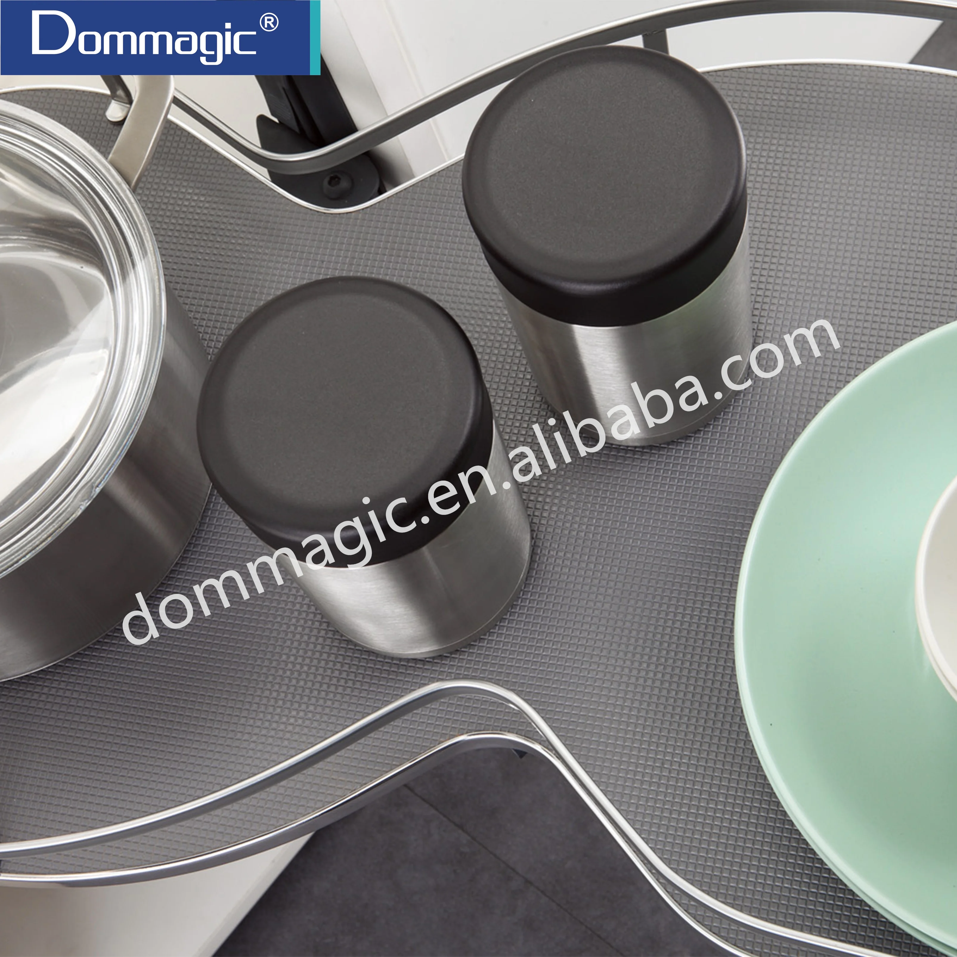 Dommagic Kitchen Cabinets Swing Tray (L/R)
