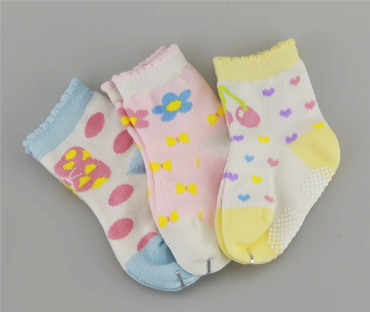 Нескользящие Детские хлопковые носки с логотипом на заказ