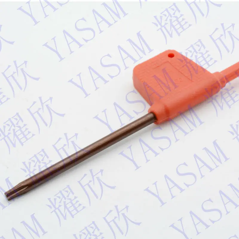T7 T9 T8 T10 T15 T20 Red colour Torx Screwdriver FLAG TYPE TORX KEYS