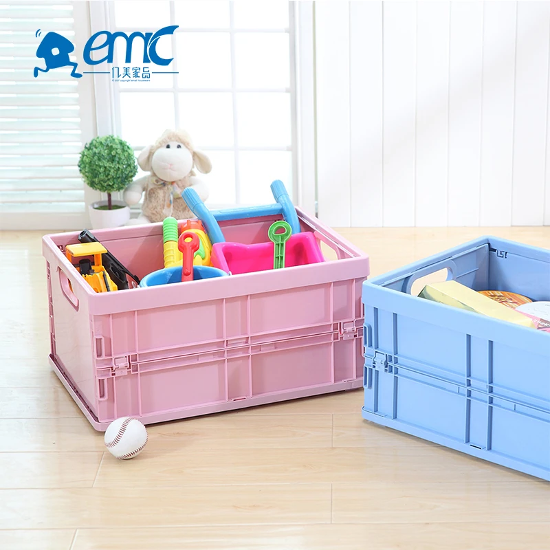 Large heavy duty plastic pallet storage bin box